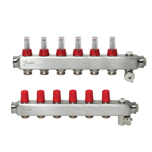 Danfoss 6 Ağızlı SSM-F Manifold Çelik Kollektör Seti